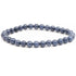 Bracelet saphir bleu Inde AA (boules 5 - 6mm) - La Boite à Cailloux