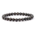 Bracelet saphir noir Inde A (boules 6.5 - 7.5mm) - La Boite à Cailloux