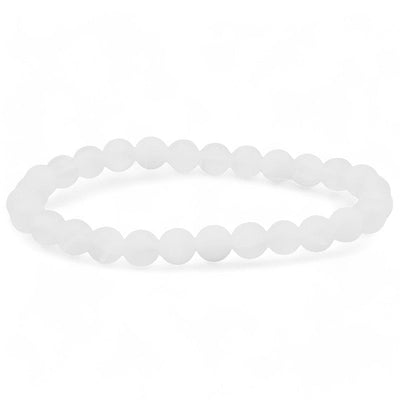 Pulsera Selenita Marruecos AA (bolas 5-6mm)