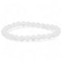 Bracelet sélénite Maroc AA (boules 5 - 6mm) - La Boite à Cailloux