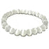 Bracelet sélénite Maroc AA (boules 7 - 8mm) - Taille L - La Boite à Cailloux