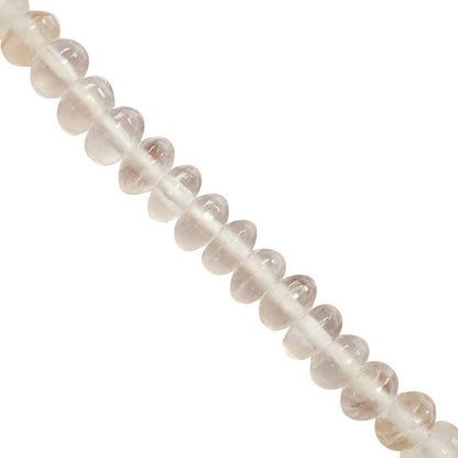 Bracelet sélénite Maroc AA (rondelles 5 - 6mm) - La Boite à Cailloux