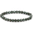 Bracelet séraphinite Russie AA (boules 5 - 6mm) - La Boite à Cailloux