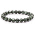 Bracelet séraphinite Russie AA+ (boules 8 - 9mm) - La Boite à Cailloux
