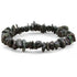 Bracelet seraphinite Russie AB (perles baroques) - La Boite à Cailloux