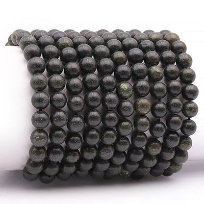 Bracelet serpentine Russie AB (boules 7 - 8mm) - La Boite à Cailloux
