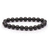 Bracelet shungite Russie A (boules 7 - 8mm) - La Boite à Cailloux