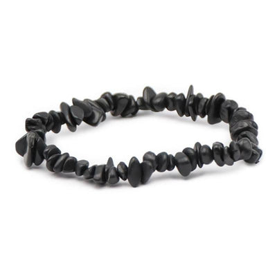 Pulsera de Shungit Rusia A (perlas barrocas)