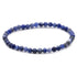 Bracelet sodalite Brésil A (boules 3 - 4mm) - La Boite à Cailloux