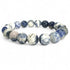 Bracelet sodalite Brésil AB (boules 10mm) - La Boite à Cailloux