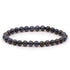 Bracelet spinelle bleue Sri Lanka A+ (boules 5 - 6mm) - La Boite à Cailloux