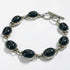 Bracelet spinelle étoilé Sri Lanka AA argent 925 - La Boite à Cailloux