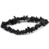 Bracelet spinelle noir Thailande A (perles baroques) - La Boite à Cailloux