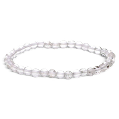 Pulseira tamanho infantil cristal de rocha Brasil A (contas 5-6mm)