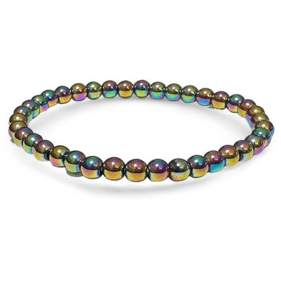 Pulseira tamanho infantil hematite China A (contas 5-6mm)