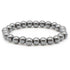 Bracelet taille enfants hématite Chine A (boules 5 - 6mm) - La Boite à Cailloux