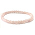 Bracelet taille enfants morganite (béryls rose) AA (boules 3 - 4mm) - La Boite à Cailloux
