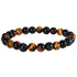 Bracelet taille enfants multi - oeil A (boules 5 - 6mm) - La Boite à Cailloux