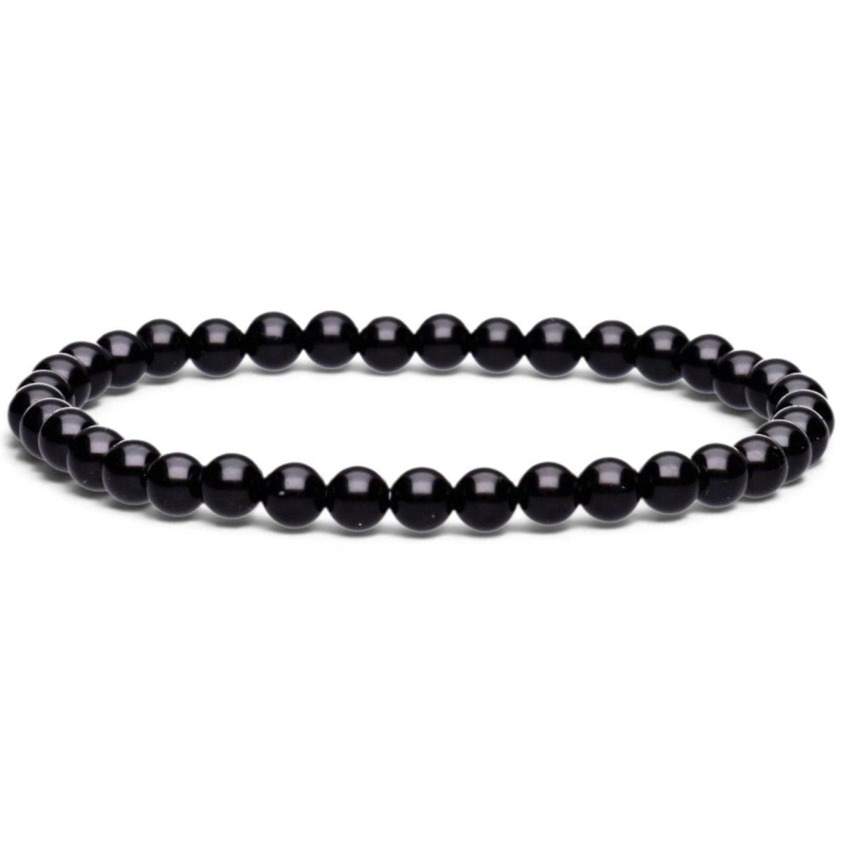 Bracelet taille enfants onyx Brésil A (boules 3-4mm) - La Boite à Cailloux