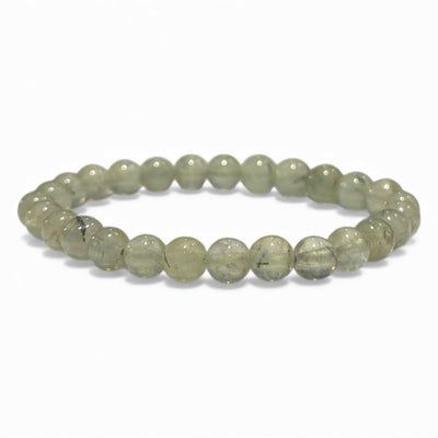 Mali A prehnite bracelet (5-6mm balls)