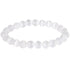 Bracelet taille enfants Selenite Maroc (boules 5 - 6mm) - La Boite à Cailloux