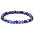 Bracelet taille enfants sodalite A (boules 3-4mm) - La Boite à Cailloux