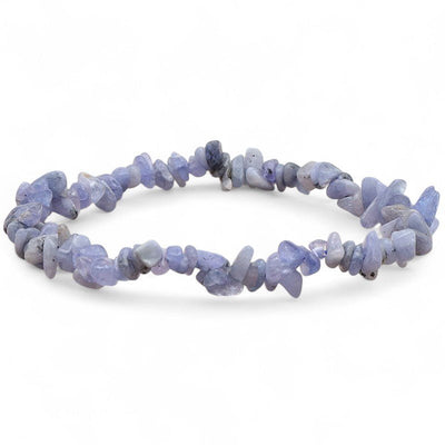 Bracelet tanzanite A (perles baroques)