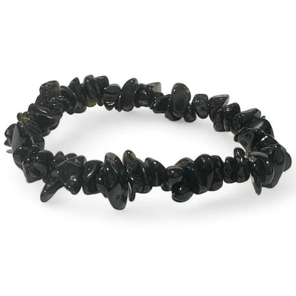 Bracelet tectite Thaïlande A (perles baroques) - La Boite à Cailloux
