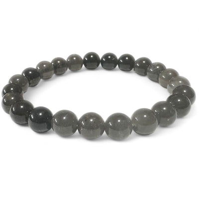AAA Thailand Tektite bracelet (8.5-9.5mm beads)