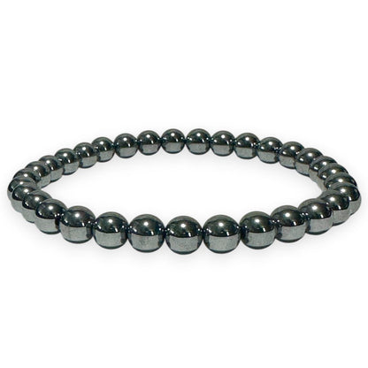 Bracelet terahertz Chine AA boules 5 - 6mm - La Boite à Cailloux