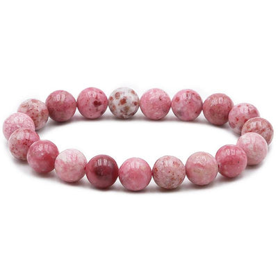 Thulite bracelet Norway A (10mm balls)