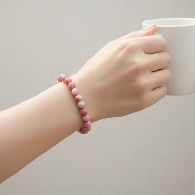 Bracciale in thulite Norvegia A (sfere 5-6mm)