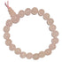 Bracelet tibétain quartz rose Brésil A (boules 7 - 8mm) - La Boite à Cailloux