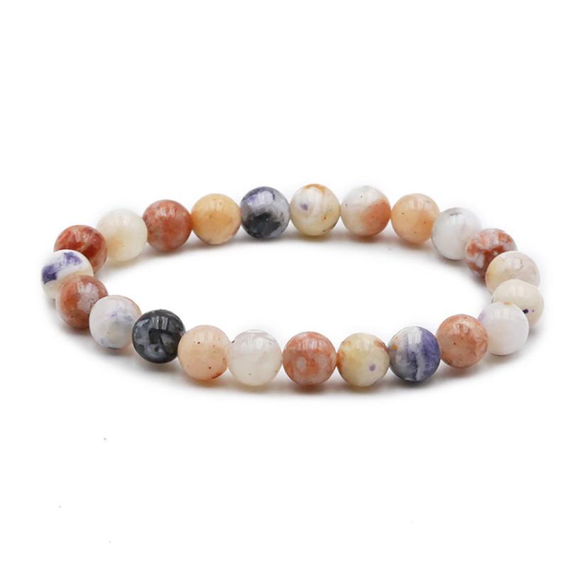 Bracelet tiffany Stone Etats - Unis AB (boules 7 - 8mm) - La Boite à Cailloux