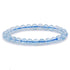 Bracelet topaze bleue Zimbabwe AAA (boules 7,5 - 8,5mm) - La Boite à Cailloux