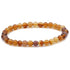 Bracelet tourmaline jaune Brésil A+ (Tsilaisite) boules 5 - 6mm - La Boite à Cailloux