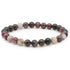 Bracelet tourmaline multicolore Brésil A (boules 7 - 8mm) - Taille L - La Boite à Cailloux