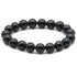 Bracelet tourmaline noire Brésil A (boules 10mm) - La Boite à Cailloux
