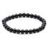 Bracelet tourmaline noire Brésil A (boules 5 - 6mm) - La Boite à Cailloux