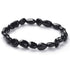 Bracelet tourmaline noire Brésil A (grains 5 - 7mm) - La Boite à Cailloux