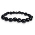 Bracelet tourmaline noire Brésil A (pierres roulées 10 - 12mm) - La Boite à Cailloux