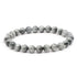 Bracelet tourmaline oeil de chat Afrique du Sud A (boules 7 - 8mm) - La Boite à Cailloux