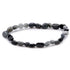 Bracelet tourmaline oeil de chat Afrique du Sud A (grains 5 - 7mm) - La Boite à Cailloux