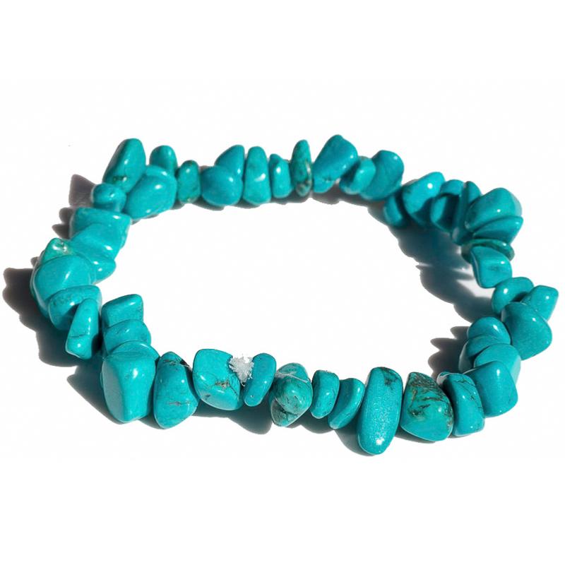 Bracelet turquenite Chine A (perles baroques) - La Boite à Cailloux