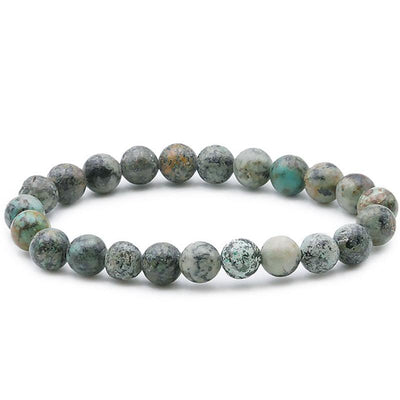 Pulsera de turquesa de África A (cuentas de 7-8 mm)