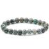 Bracelet turquoise Afrique A (boules 7 - 8mm) - La Boite à Cailloux
