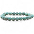 Bracelet turquoise Arizona AA (boules 7 - 8mm) - La Boite à Cailloux