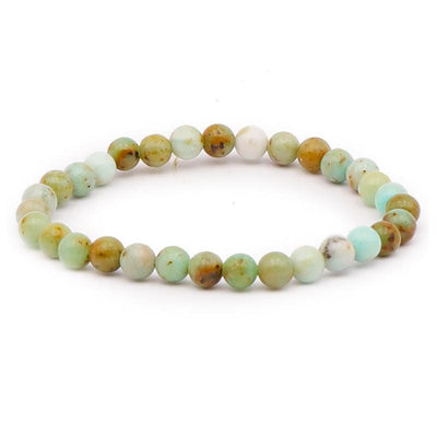 Pulsera Mongolia AB turquesa (bolas 5-6mm)