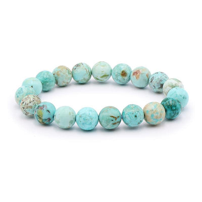 Pulsera Turquesa Perú A (bolas 10mm)