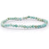 Bracelet turquoise Pérou A (boules 3 - 4mm) - La Boite à Cailloux
